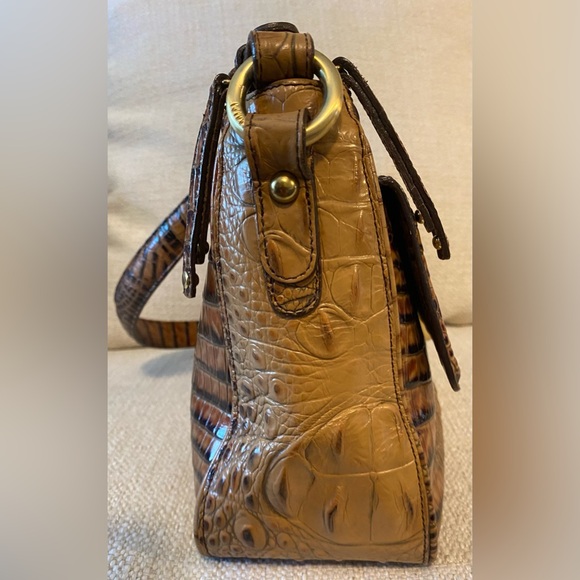 Brahmin Vintage Leather bag in Toasted Almond - Picture 9 of 14